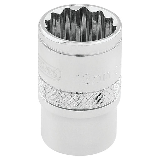 Draper Draper HI-TORQ 12 Point Socket, 3/8" Sq. Dr., 13mm Draper - Town Tools