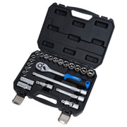 Draper Draper HI-TORQ Metric Socket Set, 1/2" Sq.. Dr. (23 Piece) Draper - Town Tools