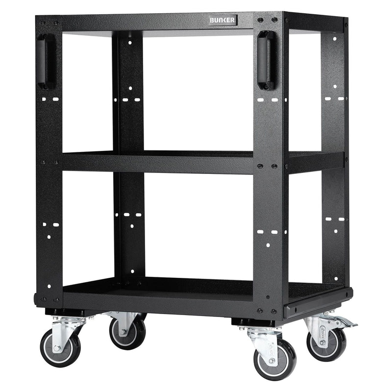Draper Bunker Modular 3 Tier Tool Trolley, 646mm Draper - Town Tools