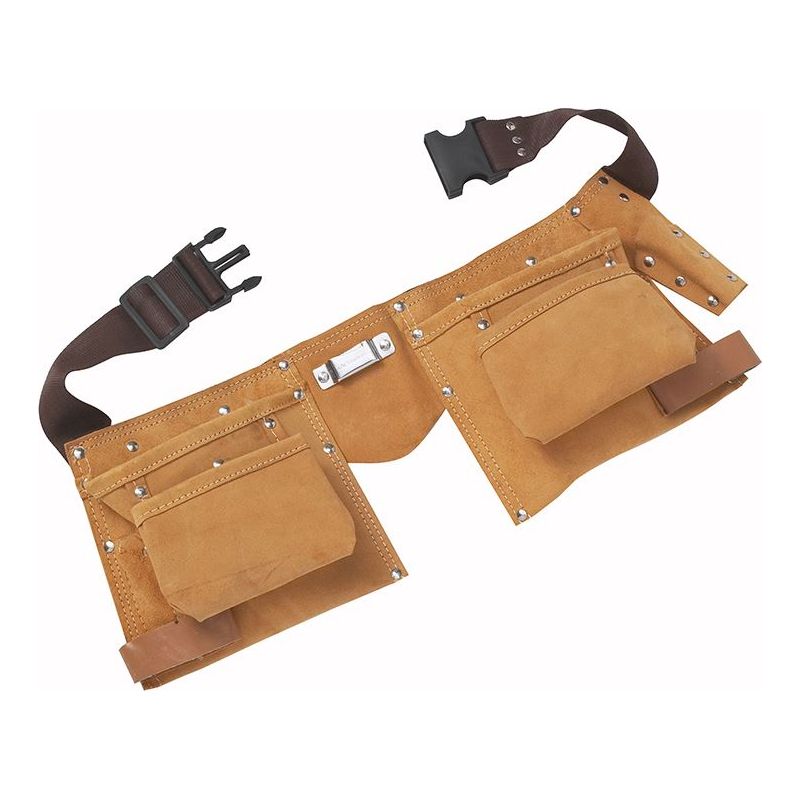 Bluespot Tools Double Leather Tool Pouch - Regular BlueSpot Tools - RockBottom Northampton