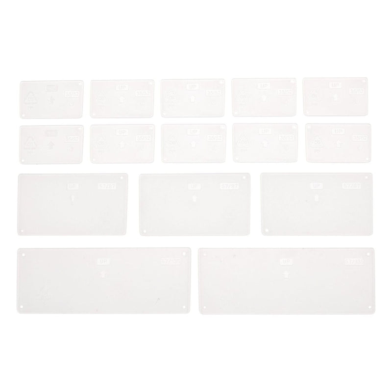 Draper Assorted Plastic Draw Dividers (Pack of 16) Draper - Town Tools