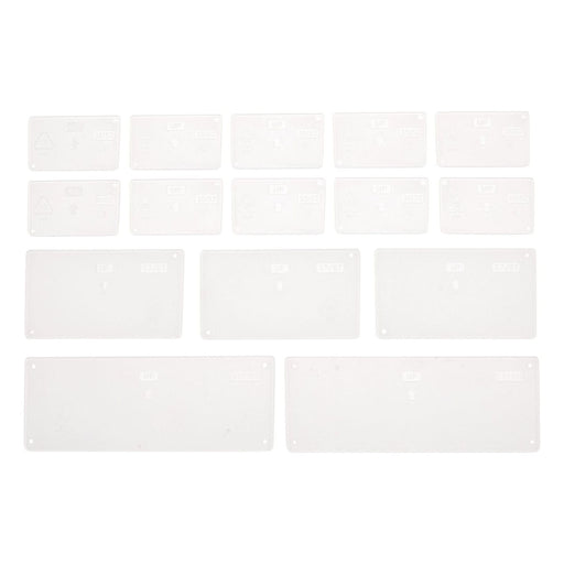 Draper Assorted Plastic Draw Dividers (Pack of 16) Draper - Town Tools