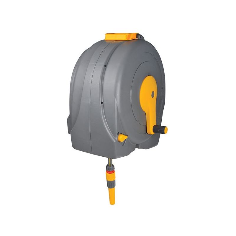 Hozelock 2496 Wall Mounted 40m Fast Reel + 40m of 12.5mm Hose Hozelock - RockBottom Northampton