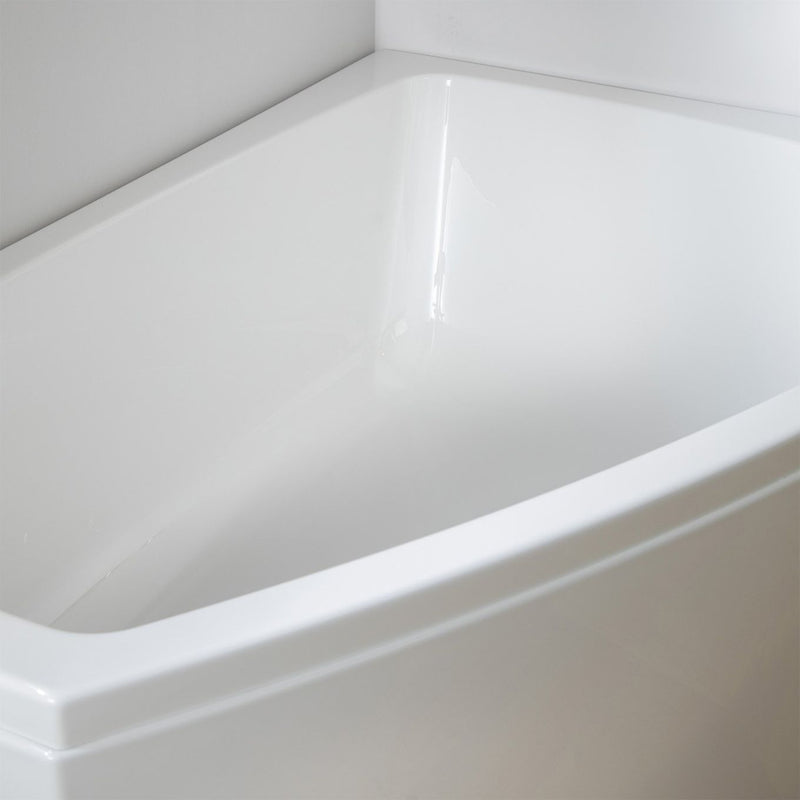 Carron Clipper 1575mm x 1200mm Left Handed Shower Bath