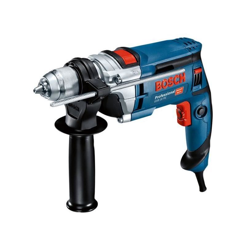 Bosch GSB 16 RE Professional Impact Drill 750W 110V Bosch - RockBottom Northampton