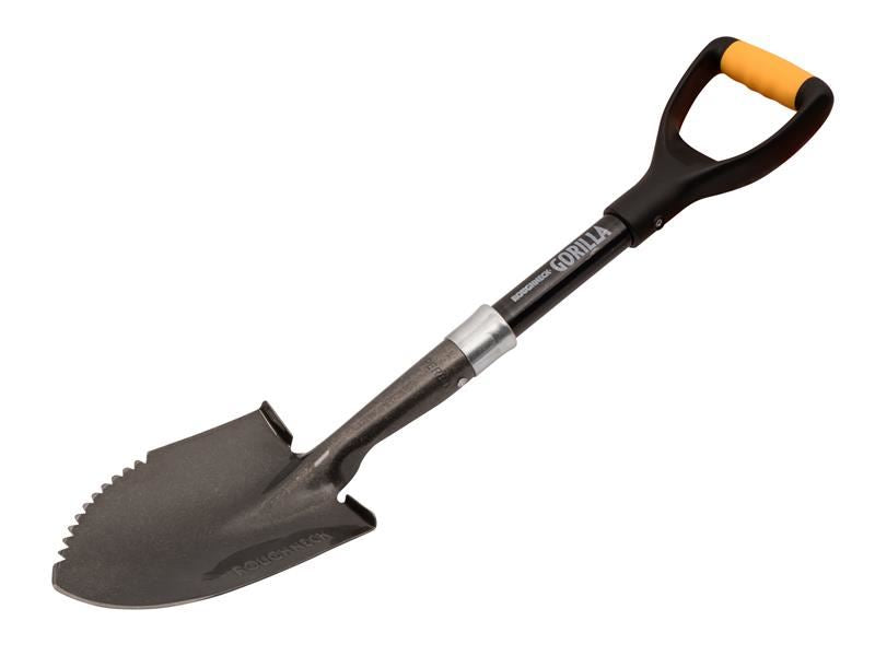 Roughneck GORILLA Sharp-Edge Round Micro Shovel Roughneck - RockBottom Nothampton