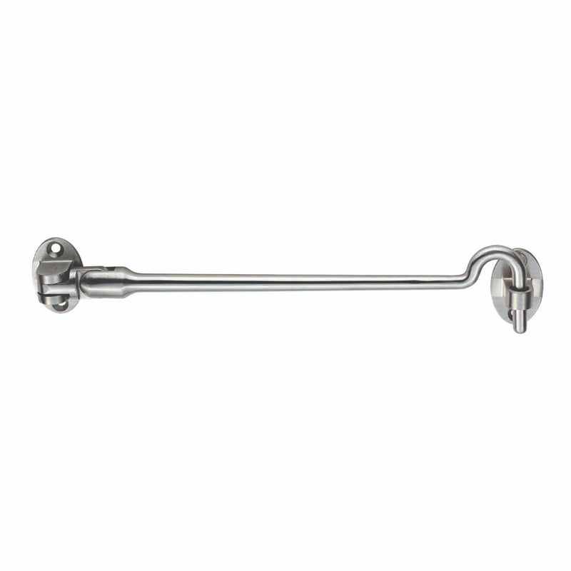 200Mm Cabin Hook Silent Pattern - Satin Stainless Steel