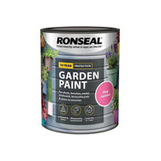 Ronseal Garden Paint Pink Jasmine 750ml Ronseal - RockBottom Nothampton
