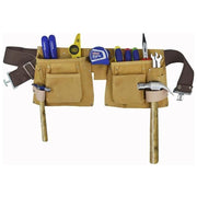 Faithfull Double Tool & Nail Pouch Faithfull - RockBottom Northampton