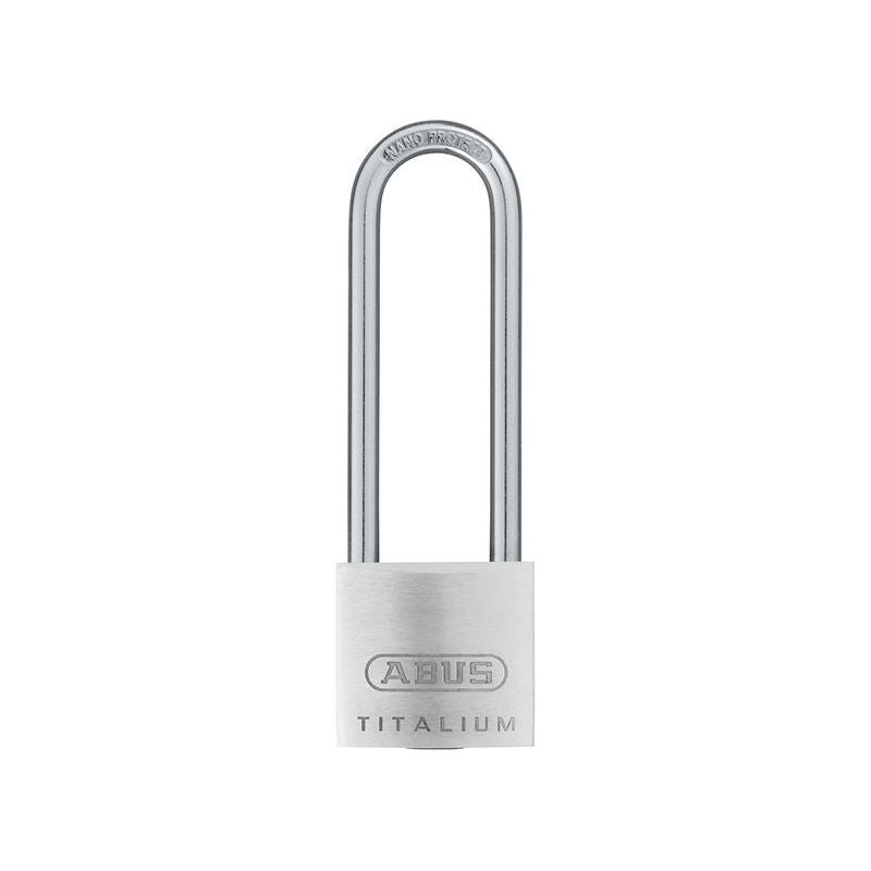 Abus Mechanical 64TI/30mm TITALIUM™ Padlock 60mm Long Shackle Carded ABUS Mechanical - RockBottom Northampton 