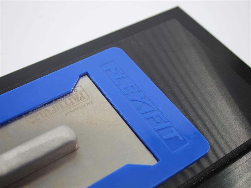Faithfull FlexiFit Trowel Plastic Blade with Foam Kit 16in (406mm) Faithfull - RockBottom Northampton