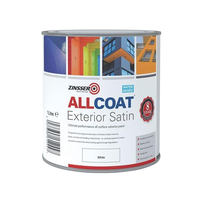 Zinsser AllCoat® Exterior White 1 litre Zinsser - RockBottom Northampton