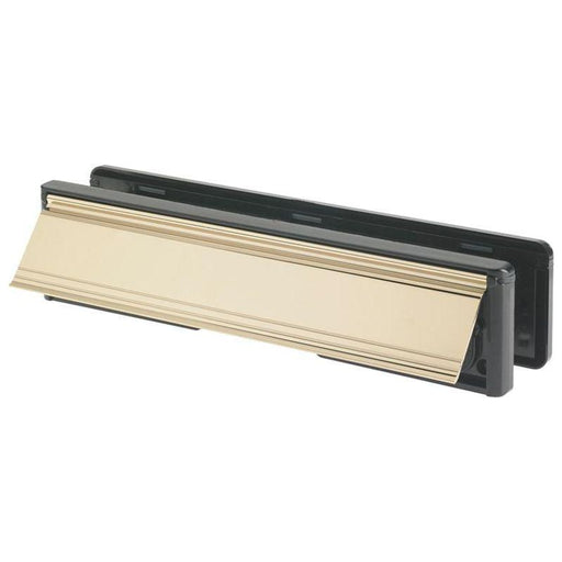 Yale Locks Letter Plate PVD Gold (Visi-Packed) 300mm (12in) Yale Locks - RockBottom Northampton