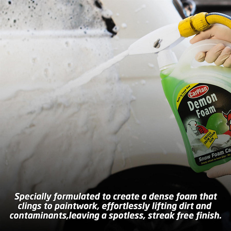 Car Wash Snow Foam High Performance Streak Free Demon Foam Pre Wash Gun 2L