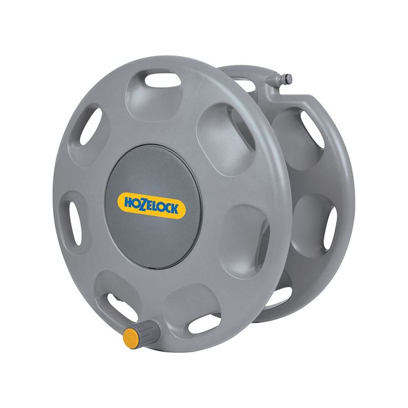 Hozelock 2390 60m Wall Mounted Hose Reel ONLY Hozelock - RockBottom Northampton