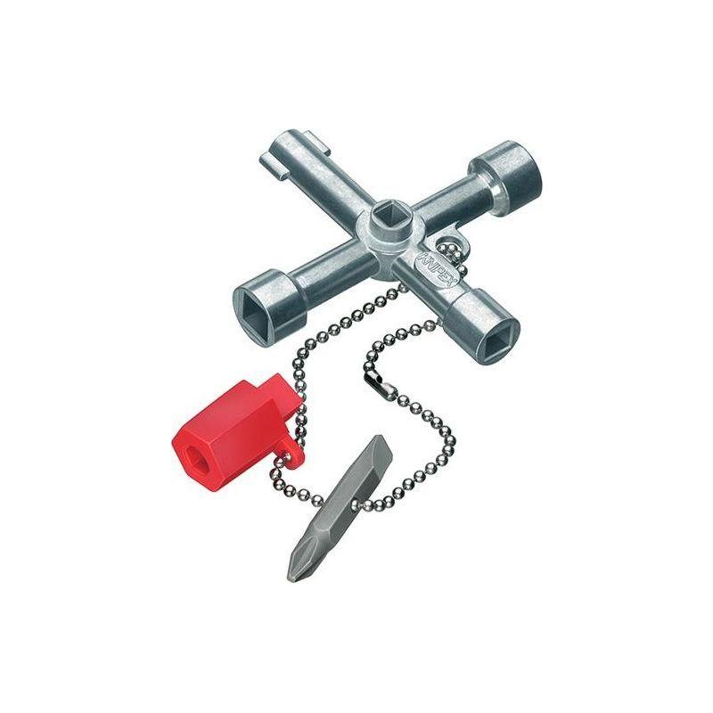 Knipex Standard 7 Way Cabinet Control Key Knipex - RockBottom Northampton