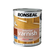 Ronseal Interior Varnish Quick Dry Satin Medium Oak 750ml Ronseal - RockBottom Nothampton