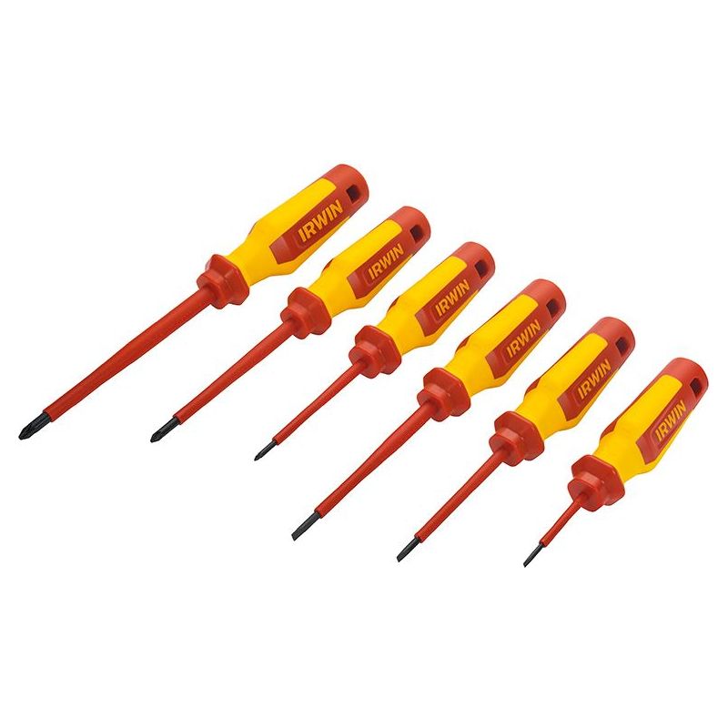 Irwin® VDE Pro Comfort Screwdriver Set, 6 Piece IRWIN® - RockBottom Northampton