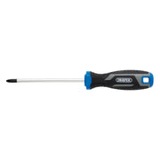 Draper Phillips Soft Grip Screwdriver, PH2 x 125mm Draper - Town Tools