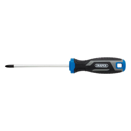 Draper Phillips Soft Grip Screwdriver, PH2 x 125mm Draper - Town Tools
