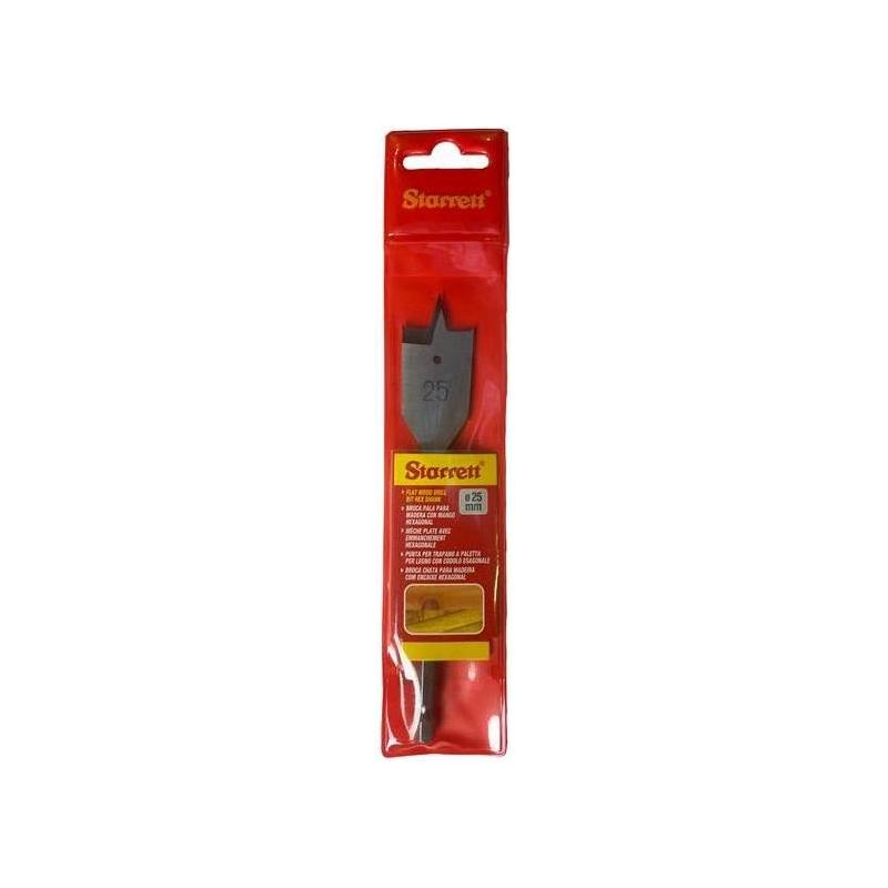 Starrett Flat Wood Drill Bit 25 x 152mm Starrett - RockBottom Nothampton