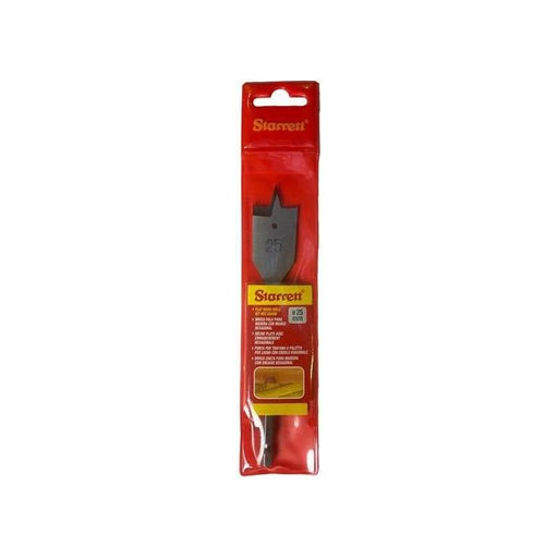 Starrett Flat Wood Drill Bit 25 x 152mm Starrett - RockBottom Nothampton