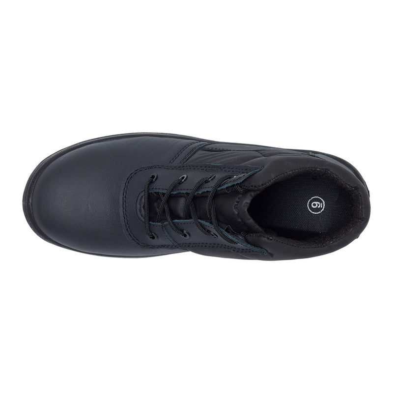 Smooth Leather Composite Chukka Black - size 6