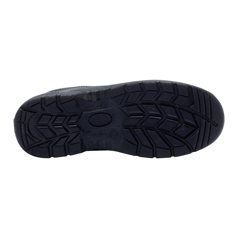 Smooth Leather Composite Chukka Black - size 10