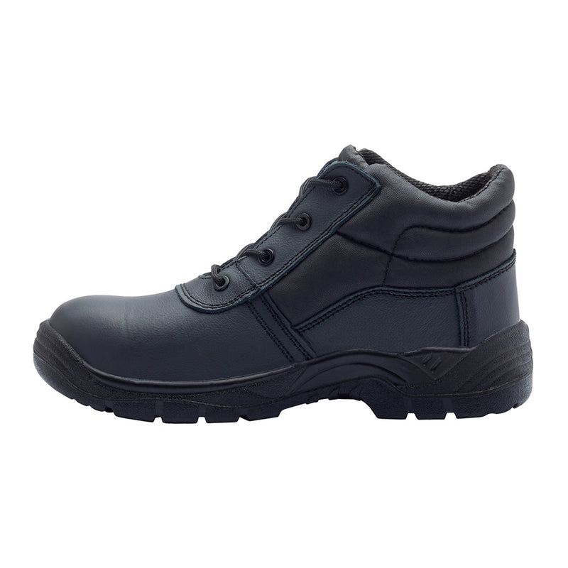 Smooth Leather Composite Chukka Black - size 11