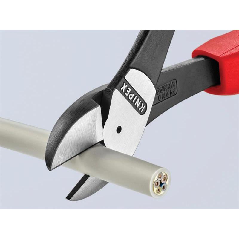 Knipex High Leverage Diagonal Cutters Multi-Component Grip 250mm Knipex - RockBottom Northampton