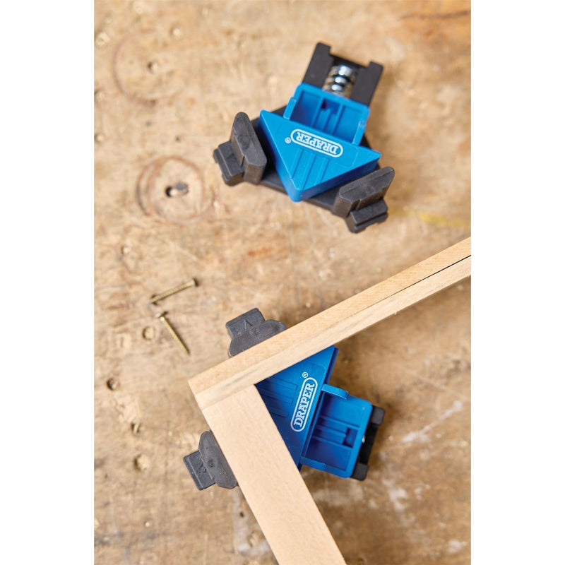 Draper Corner Clamp (Pack of 2) Draper - Town Tools
