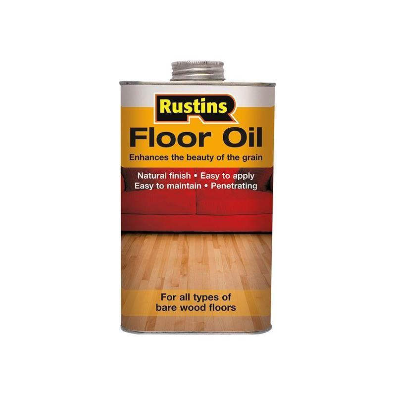 Rustins Floor Oil 1 litre Rustins - RockBottom Nothampton