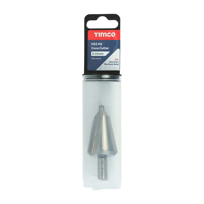 TIMCO Cone Cutter M2 HSS - 16-31mm
