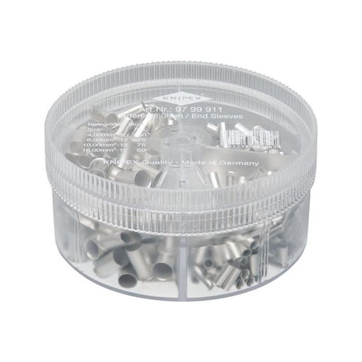 Knipex Non-Insulated Wire Ferrules Assortment Box, 350 Piece Knipex - RockBottom Northampton