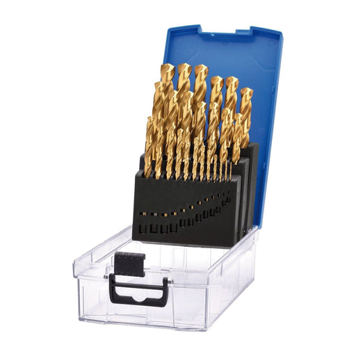 Draper HSS Titanium Nitride Coated Drill Bit Set (25 Piece) Draper - Town Tools