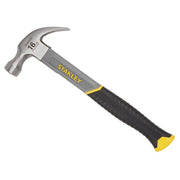 Stanley® Hand Tools Curved Claw Hammer Fibreglass Shaft 450g (16oz) STANLEY® Hand Tools - RockBottom Nothampton