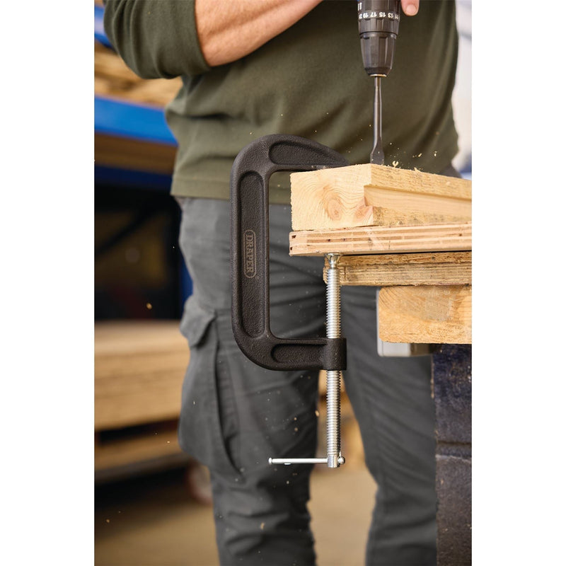Draper Heavy Duty G-Clamp, 150mm Draper - Town Tools