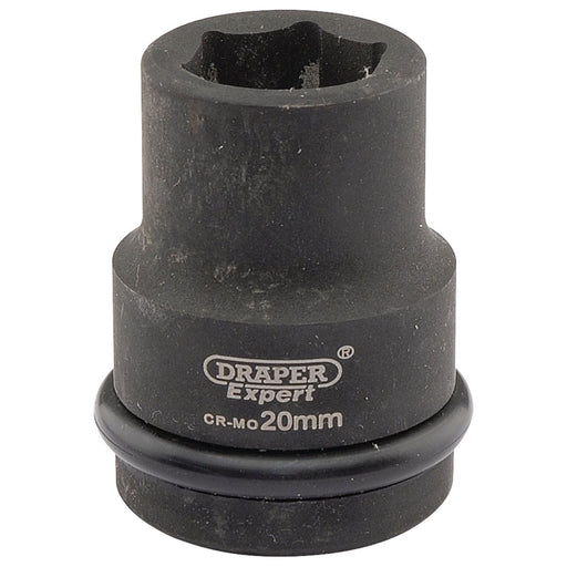 Draper Expert HI-TORQ 6 Point Impact Socket, 3/4" Sq. Dr., 20mm Draper - Town Tools 