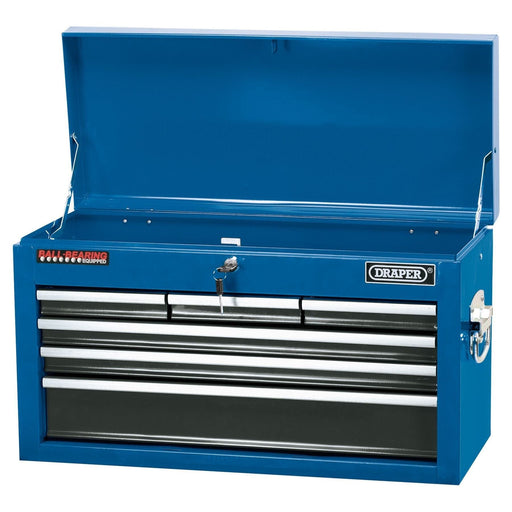 Draper Narrow Tool Chest, 6 Drawer, 24", Blue 51690 Draper - Town Tools 