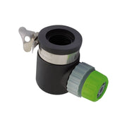 Draper 90&deg; Right Angle Lock on Tap Connector 24919 Draper - Town Tools 