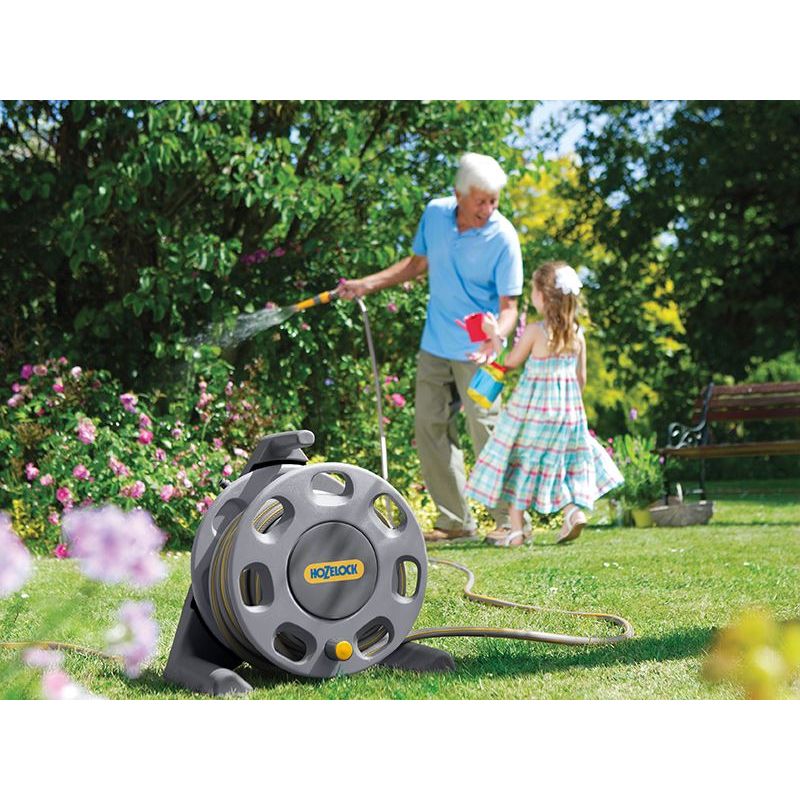 Hozelock 2410 30m Freestanding Compact Hose Reel ONLY Hozelock - RockBottom Northampton