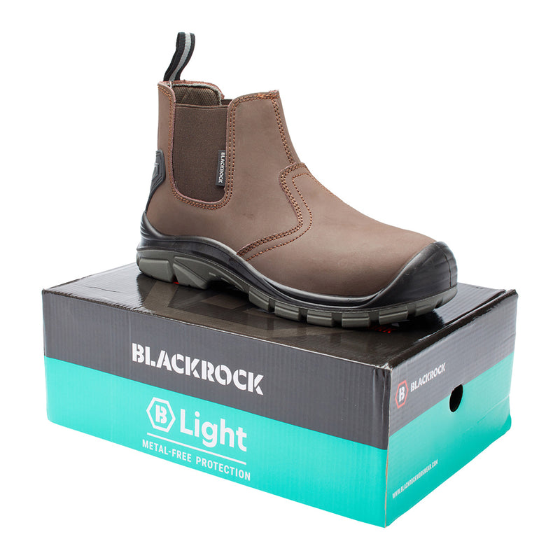 Blackrock Pendle Composite Dealer Safety Boots - Brown size 3
