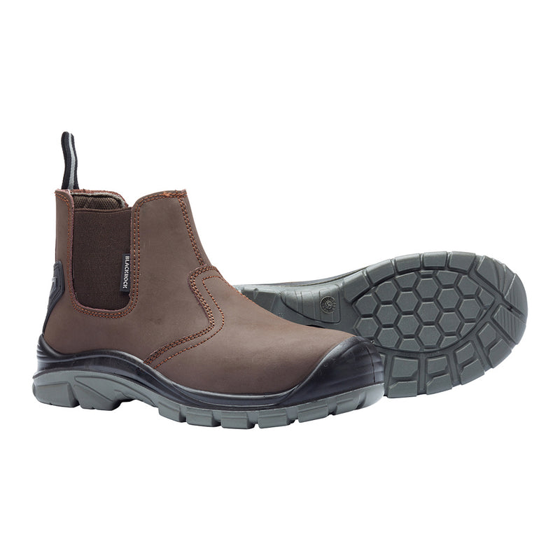Blackrock Pendle Composite Dealer Safety Boots - Brown size 5