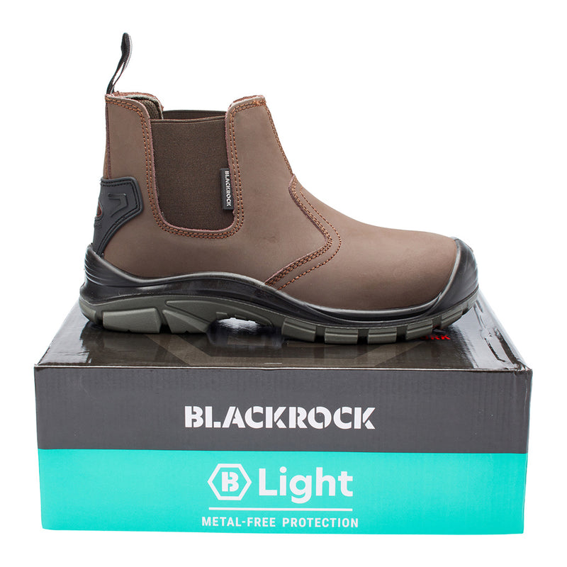 Blackrock Pendle Composite Dealer Safety Boots - Brown size 8