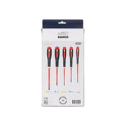Bahco XMAS BE-9882SL ERGO™ Slim VDE Insulated Screwdriver Set, 5 Piece Bahco - RockBottom Northampton