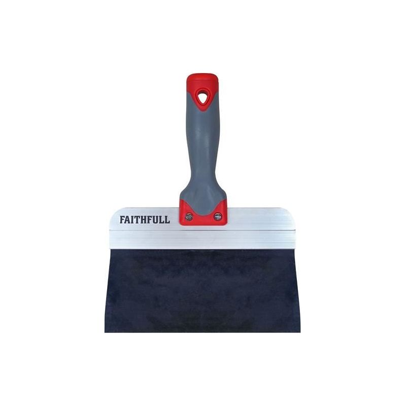 Faithfull Drywall Taping Knife Blue Steel 200mm (8in) Faithfull - RockBottom Northampton