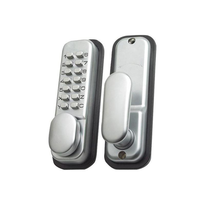 Yale Locks P-DL02-SC Push Button Door Lock Chrome Finish Hold Open Function Yale Locks - RockBottom Northampton