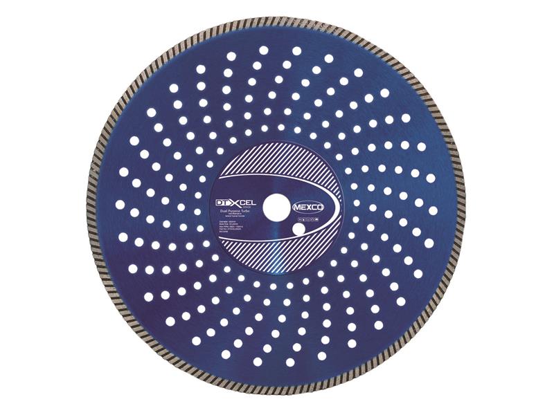 MEXCO - XCEL Grade Dual Purpose Turbo Diamond Blade 350 x 25mm