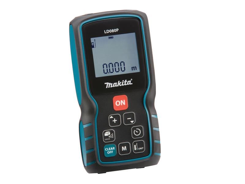 Makita LD080P 80 Metre Laser Distance Measure Makita - RockBottom Northampton 