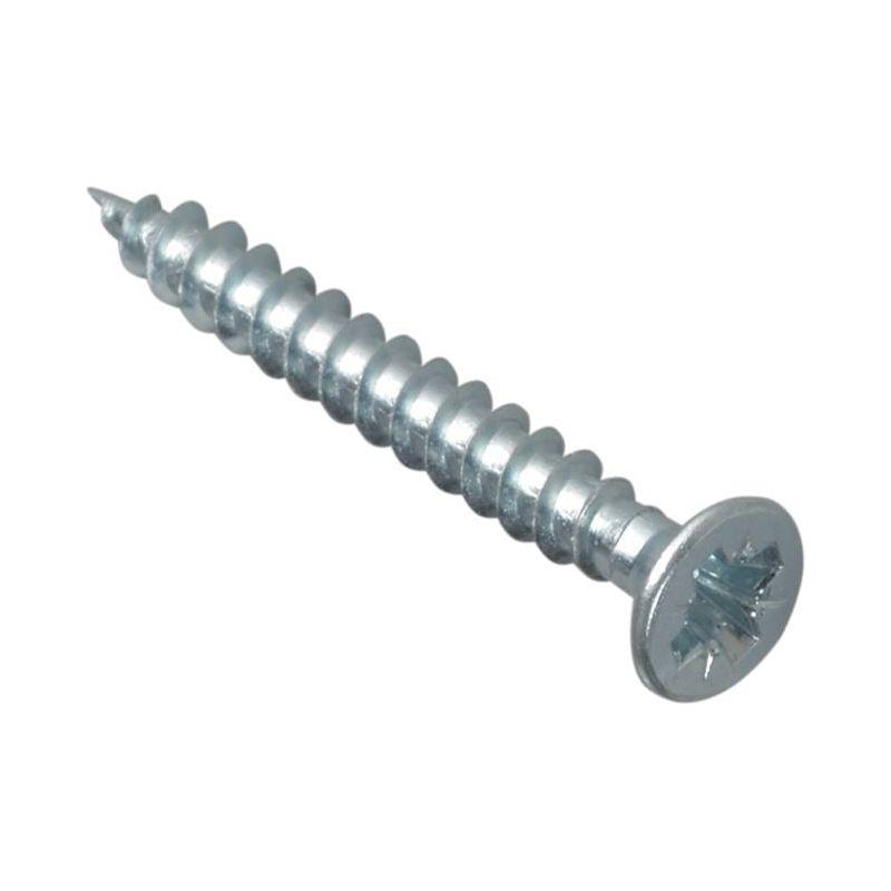 Forgefix Multi-Purpose Pozi Compatible Screw CSK ST ZP 3.5 x 30mm Forge Pack 35 ForgeFix - RockBottom Northampton